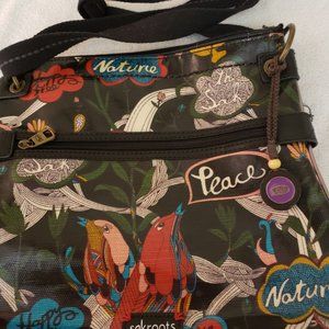 Sakroots Peace, Bird Crossbody
